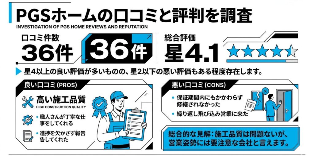 PGSホームの口コミと評判を調査