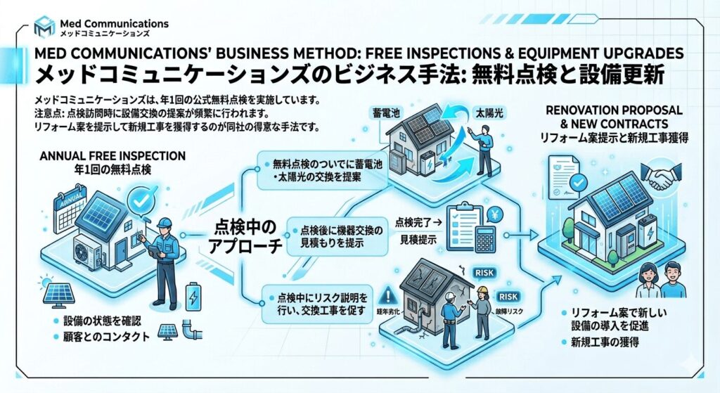 メッドコミュニケーションズのビジネス手法