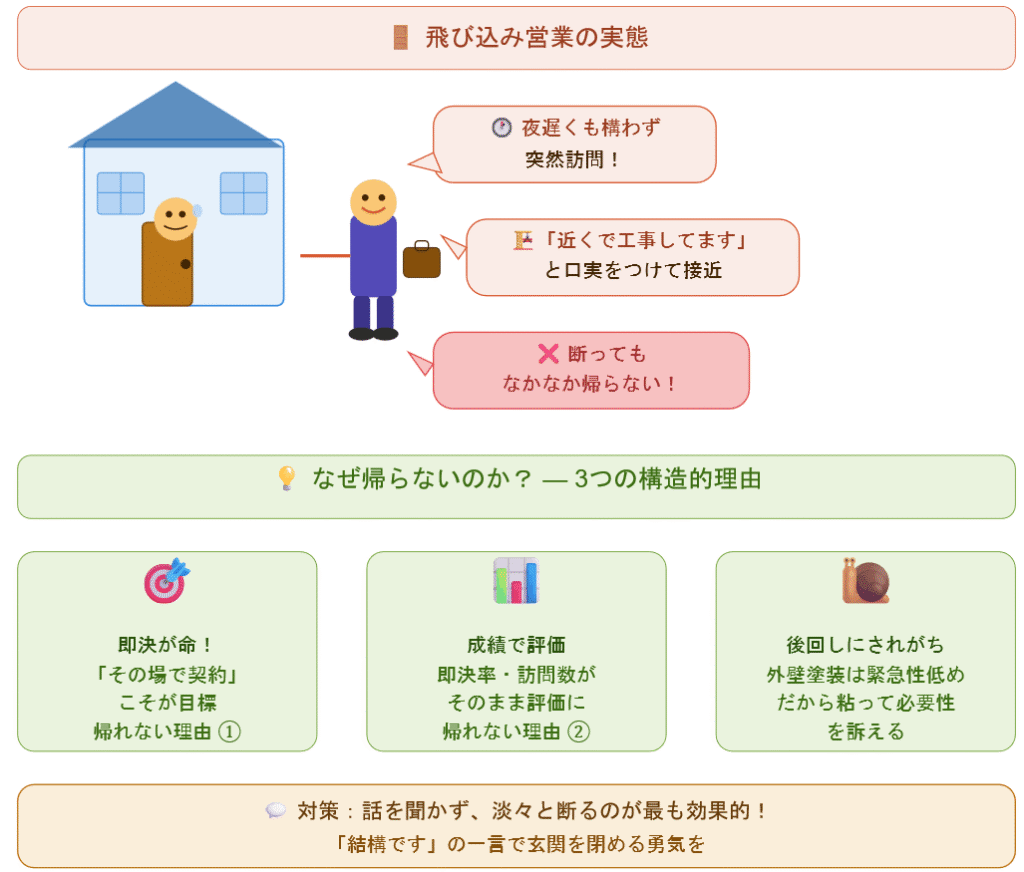 オンテックスの飛び込み営業の実態