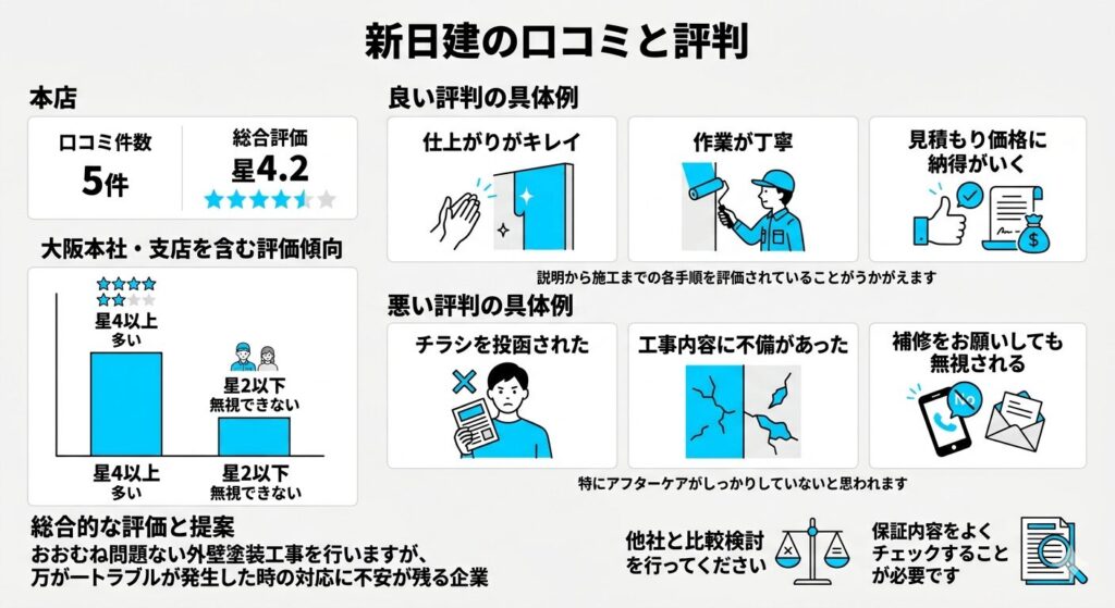新日建の口コミと評判