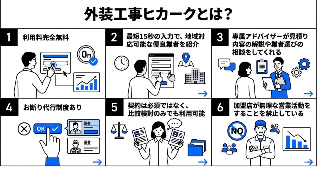 外装工事ヒカークとは